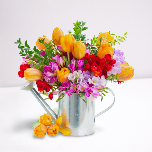 Vibrant Bouquet of Spring Flowers