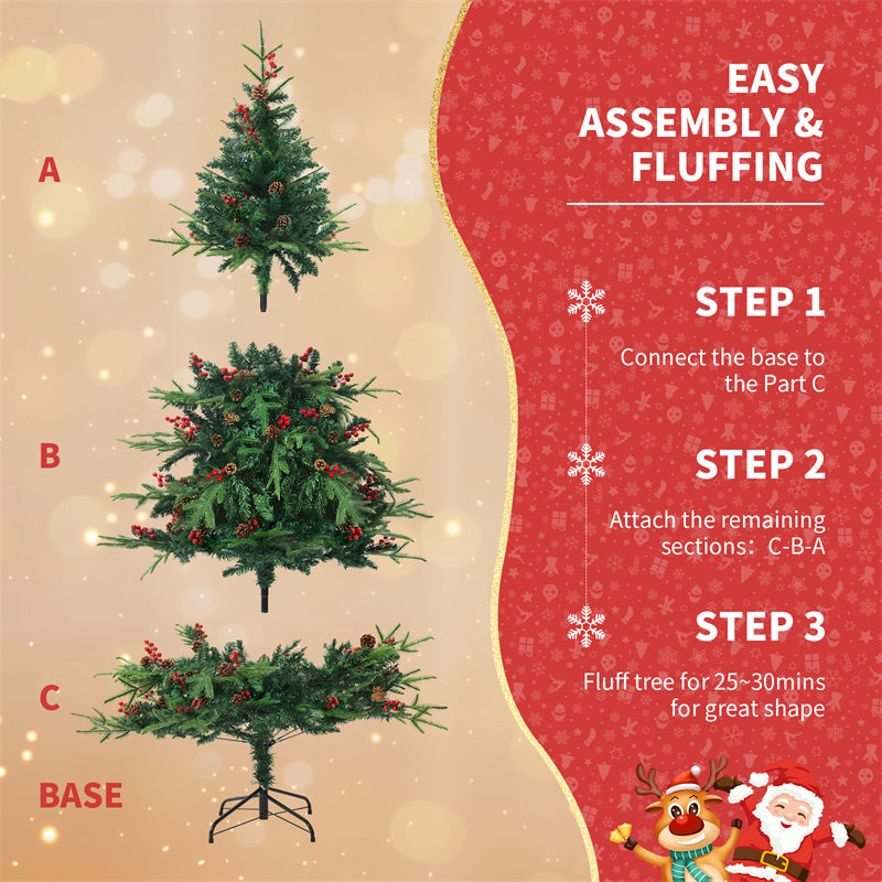 Christmas Tree PVC Artificial Snow Christmas Tree