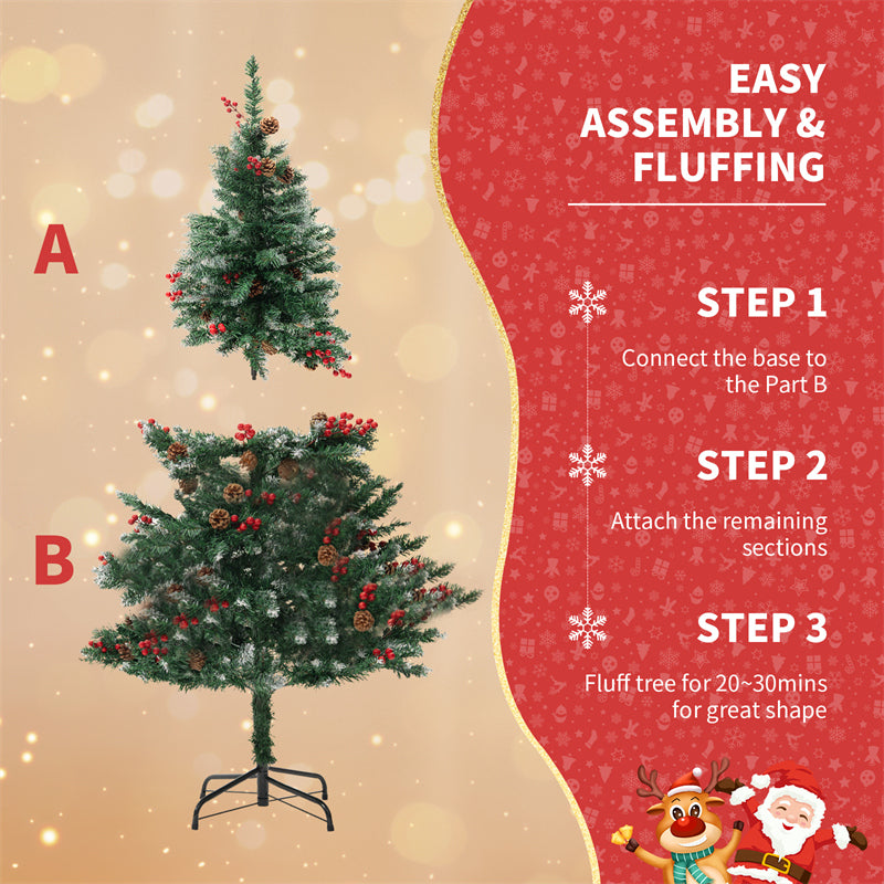 Christmas Tree PVC Artificial Snow Christmas Tree