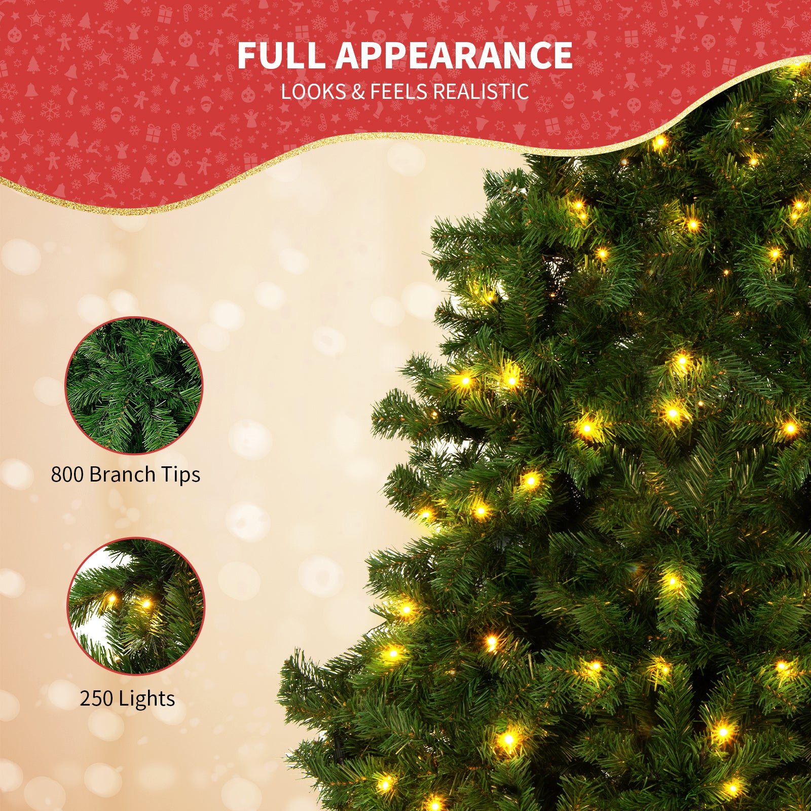 Christmas Tree PVC Artificial Snow Christmas Tree