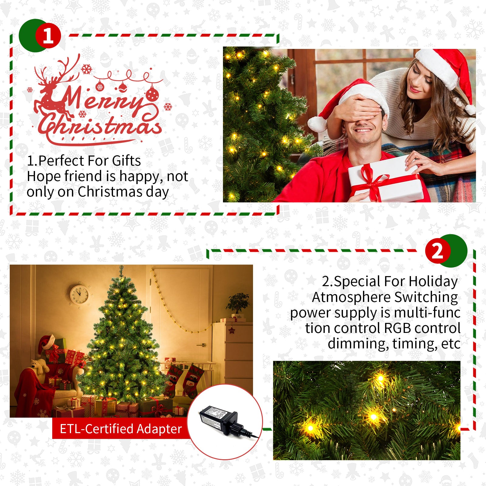 Christmas Tree PVC Artificial Snow Christmas Tree